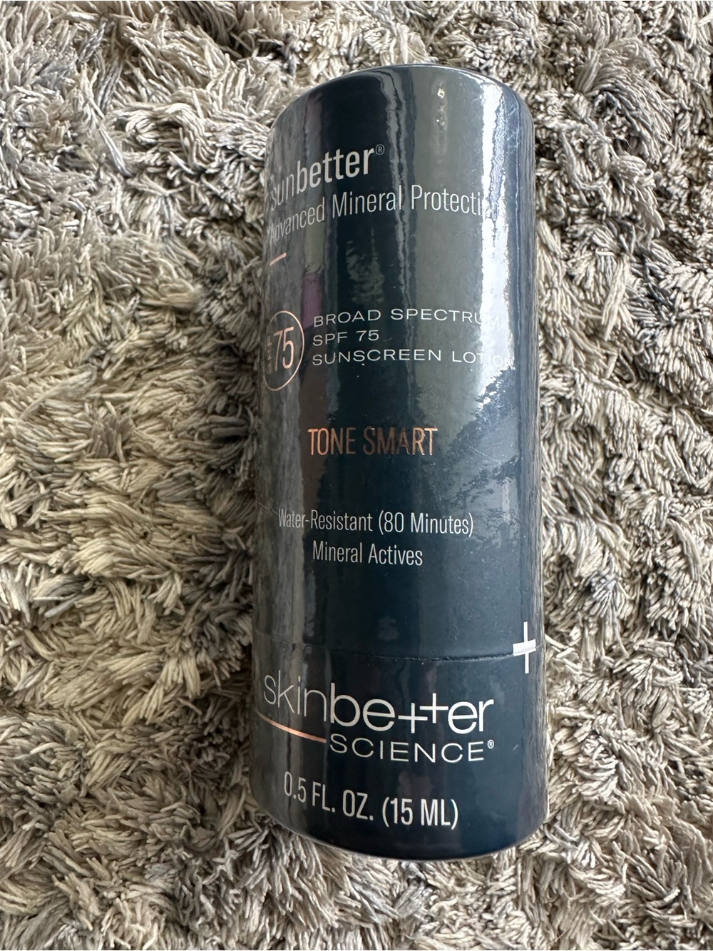 NIB SkinBetter Science Sunbetter Tone Smart SPF 75 Sunscreen Lotion 0.5 fl oz